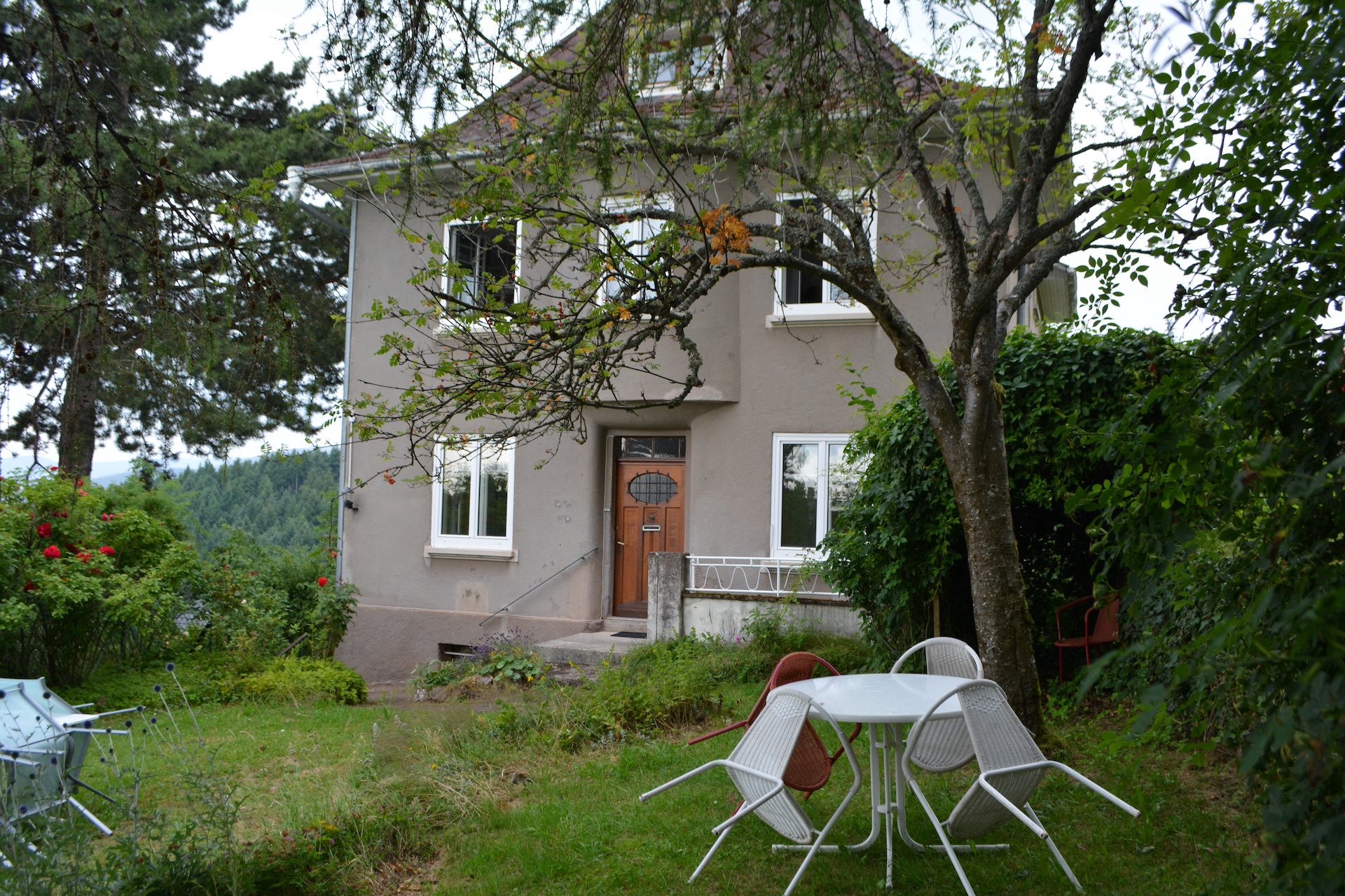 Façade est de la maison